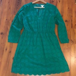 J. Crew Eyelet Dress